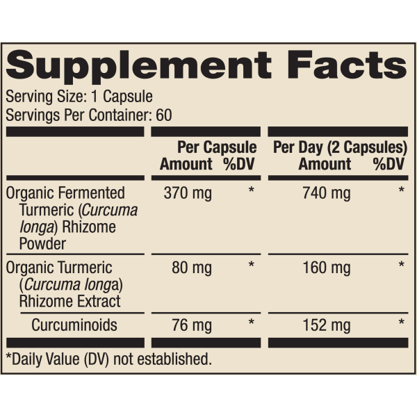 Dr. Mercola Organic Fermented Turmeric For Cheap - Image 2